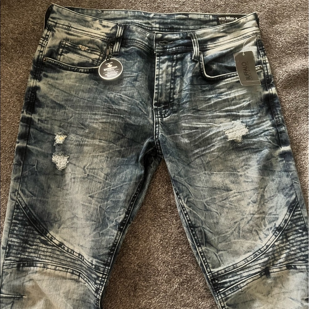 NWT mens buffalo 🦬 max x skinny jeans